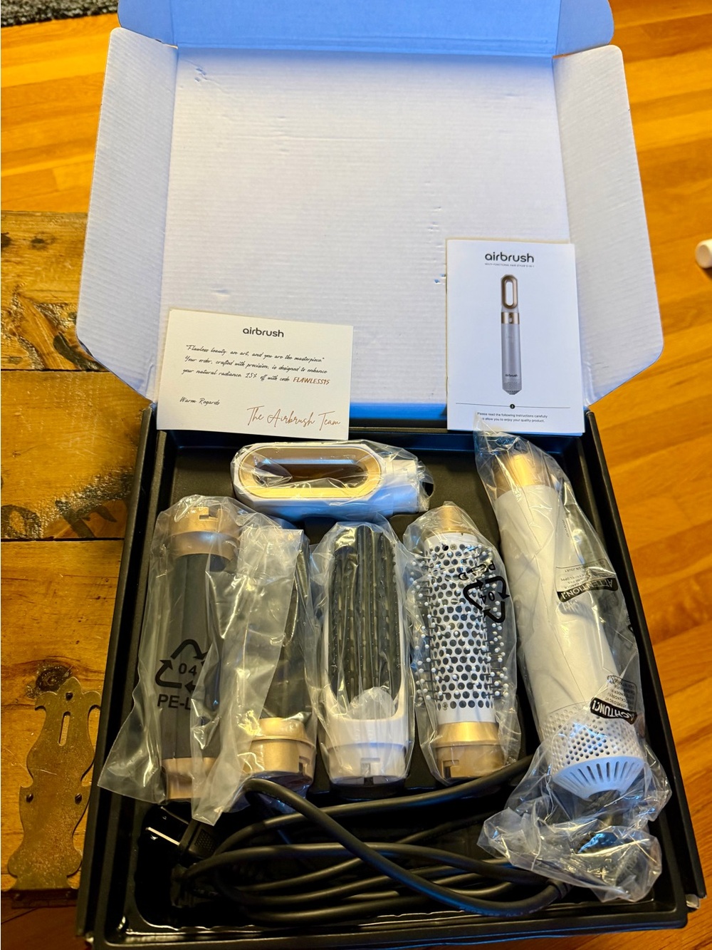 Multi-Functional Hair Styler 5-in-1 — White